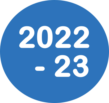 Icon reading 2022-2023 Academic Calendar
