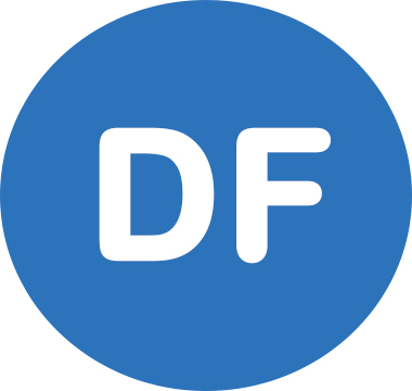 Icon image that reads DF
