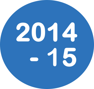 Icon reading 2014-2015 Academic Calendar