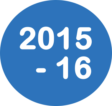 Icon reading 2015-2016 Academic Calendar