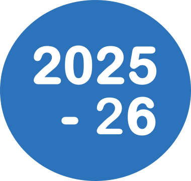 Icon reading 2025-2026 Academic Calendar