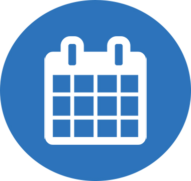 Icon image of a calendar